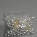 200 PCS Pure White Vase Fillers, Pearls Bead for Centerpieces Vases, 10/14/20 MM No Hole Beads, Fake Pearls for Wedding Birthday Anniversary Theme Party Table Centerpieces Decor