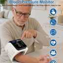 Accurate Upper Arm Blood Pressure Monitor for Home Use, 8.7-15.8" Cuff