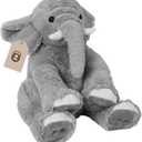 Elephant Weighted Stuffed Animals 5 lbs 16in, Weighted Plush Elephant Stuffed Animal Plushies Gifts for Kids and Adults(Grey)