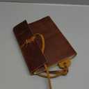 HLC Leather Journal Notebook6x8 in- Vintage Leather Bound Journals Handmade Rustic Finish Book for Men and Women Unlined Leather Craft Paper 300 Pages, Diary Pocket book To Write In