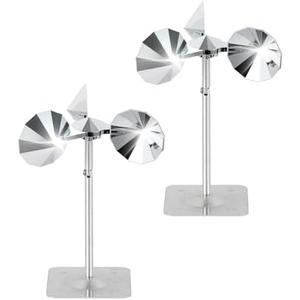 OFFO 2 PCS Bird Scare Reflective Device, Bird Reflector Keep Pigeon Woodpeckers and Sparrows Away for Outdoor Use Boats Roofs Gardens