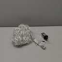 WATERGLIDE Outdoor Christmas Net Lights, 12FT x 5FT 360 LED Fairy String Light with 8 Lighting Modes, Connectable Light for Garden Tree Bushes, Holiday Wedding Party Decorations, Warm White