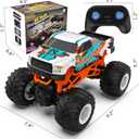1:16 Scale RC Monster Truck - 2.4GHz All Terrain Car for Kids 4-12, 20 Km/h Off Road RC Truck, Christmas or Birthday Gift