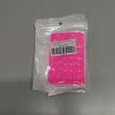 3 x Silicone Suction Cup Phone Case Mount, Hands-Free Strong Grip Holder for Selfies and Videos, Silicon Adhesive Phone Stand Sticky with Higher Suction Power for Cell Phone Hot Pink