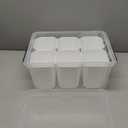 Citylife 17 QT Plastic Storage Bins Clear Storage Box with Lids Multipurpose Stackable Storage Containers for Organizing Tool, Craft, Crayon