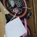 KEANO 12" Kids Bike for 3-5 Yrs, Light-Up Training Wheels, Pink
