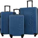 Wrangler Quest Luggage Set, Vallarta Blue, 3 Piece Set (30"/26"/22")