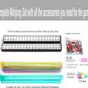 American Mahjong Game Set - Pearl Gray Quilted Soft Bag - 166 White Engraved Tiles, 4 All-in-One Rack/Pushers Complete Western Mah-Jongg, Maj Jongg, Ma Jong Set, Case: 20 Inches X 11 Inches X 5 Inches