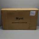 Mynt Shiatsu Neck and Back Massager with Heat, 3D Kneading Full Back Massager for Pain Relief Deep Tissue, Foldable Adjustable Chair Massager for Home Office, Christmas Gift for Dad Mom, Black