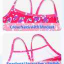 Girls Swimsuits Size 4t 5t Rose Purple Diamond Leopard Bathing Suits Beach Swimwear for Kids Swim Class