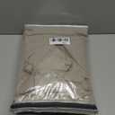 H.VERSAILTEX 100% Blackout Linen Curtains, Thermal Curtains for Living Room & Bedroom, Textured Burlap Curtains with Double Face Linen, Grommet Top, Heather Grey, 52 x 96 Inch, 2 Panels