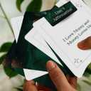 Money Manifestation Cards NLP Neuroscience Based 42 Positive Daily Affirmations and Journaling Prompt Deck Become Your Abundant Rich self Mindful Affirmations for Men and Women