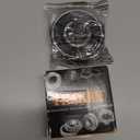 TIMKEN 6201-2RSC3 4 Pcs Double Rubber Seal Bearings 12x32x10mm,C3 Clearance, Pre-Lubricated and Stable Performance and Cost Effective, Deep Groove Ball Bearings