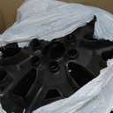 4-Pack 17 inch Wheel Skins Compatible with Toyota Tacoma SR5 2024 2025 2026, Fits 17" Alloy Wheel OEM#42611-AK011, Bright Black Color Wheel Cover