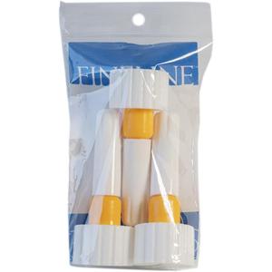 Fineline 18 Gauge 1" Applicator Tip 3/Pkg-24/410 Yellow Band