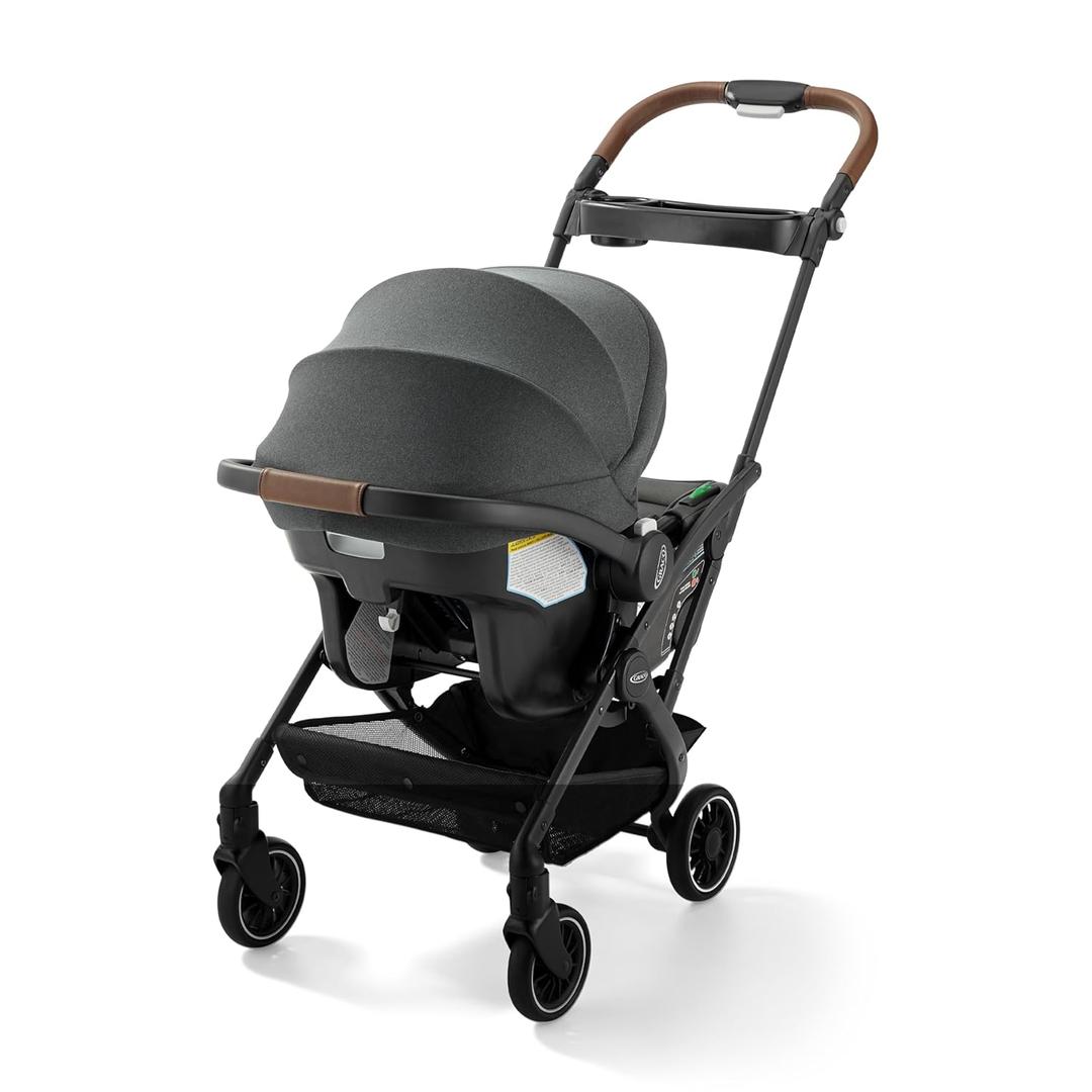 Graco Gomax Next Gen Travel System, Car Seat Stroller Combo, Rear Facing Infant Car Seat, Compact Stroller for Travel, MFG Date 01/22/2026