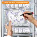 Reusable Aluminum Foil Freezer Zipper Sealable Storage Bags for Food (30 Pcs, 3 Size)