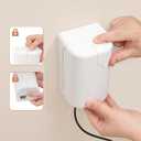 Child Proof Outlet Box Cover, Double Lock System, White, Large Interior Space 4 Pack