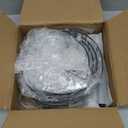 Livabber Fruit Basket Bowl, Metal Fruit Vegetable Storage Basket for Kitchen Counter, Large Capacity Vegetable Holder Rack Detachable Organizer for Bread Snack Produce (Black, 5-Tier Metal Base)