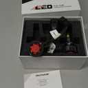 ENJOYAKOM Compatible for Ford F150 2004-2014 Light Bulbs, 24000LM 600% Brighter 9008/H13 Fog Bulbs Lights 6500K White 1:1 Size Replacement with Cooling Fan, Plug and Play, Pack of 2