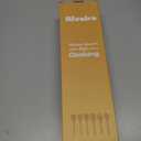 Riveira Set of 6 Premium Brown Bamboo Cooking Utensils - Bamboo Utensils for Cooking - Non-Toxic Kitchen Set - Wooden Kitchen Utensils for Non-Stick Cookware