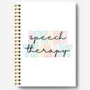 Speech Therapy Gifts Notebook, Speech Therapist Gifts Journal, Therapy Journal for Mental Health, Therapy Notebook, Mental Health Journal for Women, Spiral Notebook 5.5x8.3 Inches