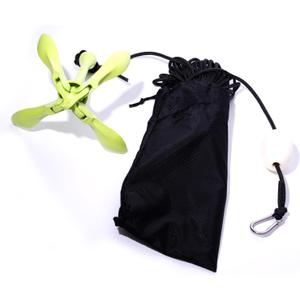 Kayak Anchor Kit, 3.5 lb Marine Folding Grapnel Anchor with Rope and Storage Bag, Accessories for Small Boats, Canoes, SUP Paddle Boards