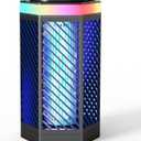 Bug Zapper, 2000V High Voltage & 8000mAh Rechargeable Battery, Mosquito Zapper with RGB Color Changing Light for Indoor Outdoor Use