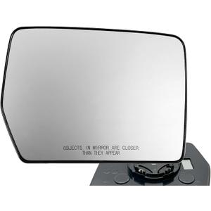 APA Replacement Compatible with Mirror Glass Non-Heated for 2004-2014 F SERIES PICKUP Right Passenger Side 4L3Z17K707AB BL3Z17K707A FO1325125