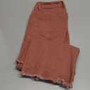 Sidefeel Women's Wide Leg Jeans High Waisted Stretchy Raw Hem Zimbaplatinum Denim Pants. Size 2