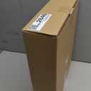 Snow Shovel for Driveway, Snow Removal Shovel with Ergonomic D-Grip Handle, 48-inch Long Lightweight Shoveling Tool, Large Capacity Shovel for Garden, Car Garage, Home Sidewalk and Camping, Black