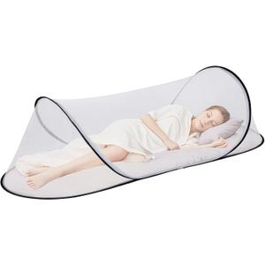 78.7 x 31.5 x 23.6 Inch Large Collapsible Portable Mosquito Net, Pop Up Mosquito Tent, Suitable for Adult Baby Camping, Bedroom Mosquito Net for Bed