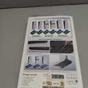 Rysker PS5/Slim/Pro Stand, PS5 Cooling Station Built-in 3-Level Cooling Fan & Fast Charger for Disc & Digital, PS 5 Accessories with Safety Screw and Headset Holder (Deep Black)