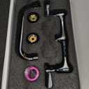 BWE Kitchen Faucet Wall Mount with 12 Inch Swivel Spout 8" Center 2-Handle Commercial Sink Faucet Mixer Tap Polish Chrome Utility Faucet