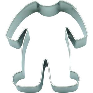 Baby Cookie Cutters - Feeding Bottle, Baby Bodysuit, Stroller, Romper - Dishwasher Safe Stainless Steel Cookie Cutter