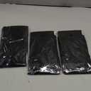 G&Y 3 Pairs Women's Sheer Tights - 20D Control Top Pantyhose with Reinforced Toes (Black)