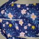 Century Star UPF 50+ Girls Long Sleeve Swimsuit - Rash Guard Swimsuit Toddler Kids Teen One Piece Bathing Suit Zip 2-15Y (Blue) 3XL