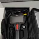 Two-Way Articulating Borescope Camera with Light, 0.25in Slim Probe, Industrial Endoscope Inspection Camera with Light, 5.3FT Flexible Snake Scope for Automotive, HVAC and Aircraft Mechanics