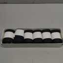 FITRELL 6 Pack Men's Athletic Moisture Wicking Crew Socks Cushioned Sport Running Work Boot Socks Size 9-12/12-15 (Large)