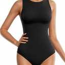 Capezio Women's Classic V-Neck Camisole Leotard, Black, Extra Large 