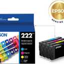 EPSON 222 Claria Ink Standard Capacity Black & Color Cartridge Combo Pack (T222120-BCS) Works with WorkForce WF-2960, Expression XP-5200