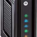 ARRIS SURFboard SBG6580 DOCSIS 3.0 Cable Modem/ Wi-Fi N300 2.4Ghz + N300 5GHz Dual Band Router - Retail Packaging Black (570763-006-00)