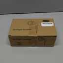 120V Christmas Spotlight Outdoor, 10W LED Spot Light with 4 Extra Lenses (Red Green Blue Yellow), Waterproof Landscape Spotlights for Holiday Decorations, 5FT Extension Cord