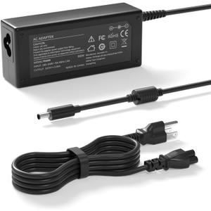 Gasmocs 65W Charger Compatible with Inspiron 15 3520 3511 3530 3535 3501 3525 3000 3510 3540 3195 3520 5400 7590 3511 Laptop Power Supply Cord(Only for 4.5mmx3.0mm