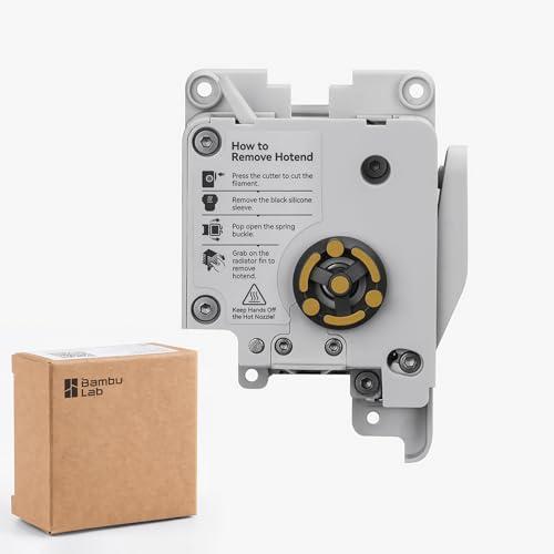 ENOMAKER Bamboo Lab A1 Mini,A1 Extruder Unit,with Hardened Steel Dual Gear,Filament Cutter&Motor,Complete Toolhead Extruder Assembly Replacement Parts,High Extrusion Force,Anti-Slip for Tough Filament