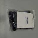 25PCS Ball Bungee Cord 6in Black and White Outdoor Camping Tent Accessory Elastic Cord Mountaineering Camping Tie Down Trampoline Fastening Cargo Ball Cord