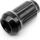 BRONEVO M12x1.5 Wheel Lug Nuts, Aftermarket Wheel-20pcs Black Closed End Bulge Acorn 6 Spline Lug Nuts with 2 Socket Keys Replacement for Toyota Camry Corolla RAV4, Ford Focus Fusion and More