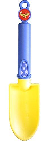 MidWest Gloves & Gear DCW410KH8 Wonder Woman Kids Garden Trowel, Blue Handle/