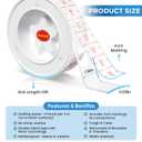 2 x VUBOJO Nano Double Sided Mounting Tape for Walls Art and Daily Home Projects10Ft