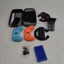 Switch 2 Accessories, Bundle Case for Nintendo Switch 2 (2025), MENEEA 20-IN-1 Kits: Carrying Case, Controller Charger Dock, Grips for Joy Con,Steering Wheels for Mario Kart,Protective Cover for Controller Console for Switch 2 (Black)